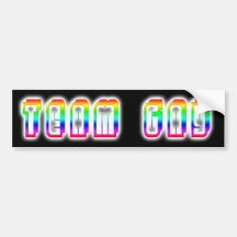 Team Gay Bumper Sticker