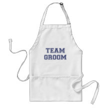 Team Groom Apron