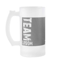 Team Groom Extra Large Grunge Text Coffee Mugs