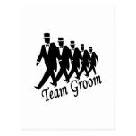 Team Groom Groomsmen Post Card