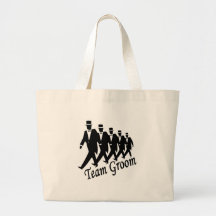 Team Groom (Men) Canvas Bag