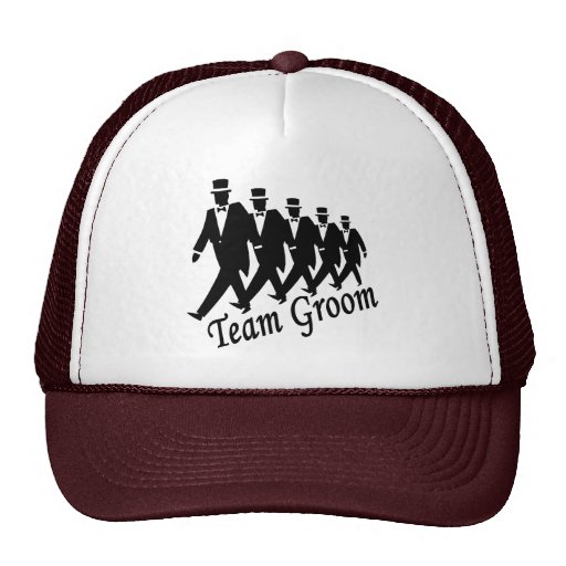 Team Groom (Men) Hats