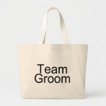 Team Groom Tote Bags
