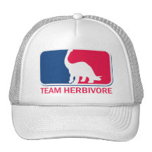 Team Herbivore Vegetarian Vegan Hat