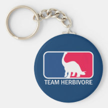 Team Herbivore Vegetarian Vegan Key Chain