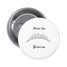 Team Izzy Tiara Button