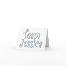 Team Jessica Notecards