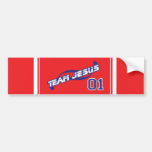 Team Jesus Bumper Sticker