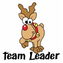 Team Leader Rudolph Acrylic Cut Out