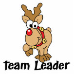 Team Leader Rudolph Acrylic Cut Out