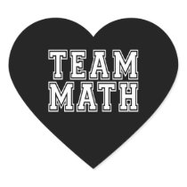 Team Math Stickers