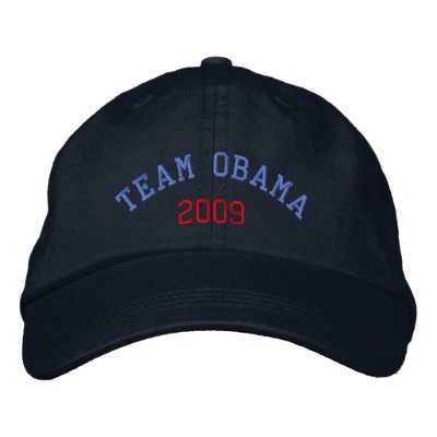 Team Obama 2009 Embroidered Hat