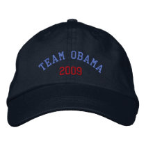 Team Obama 2009 Embroidered Hat