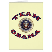 Team Obama Card