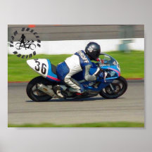 Team Obscene Racing Poster