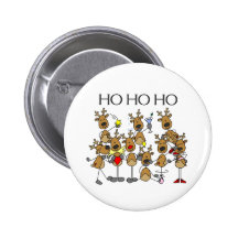 Team of Reindeer Button