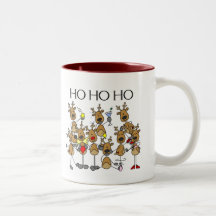 Team of Reindeer Tshirts and Gifts Coffee Mug
