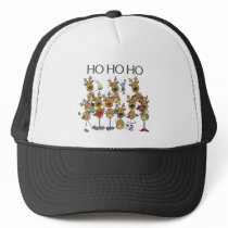 Team of Reindeer Tshirts and Gifts Mesh Hat