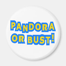 Team Pandora, Pandora or Bust Magnets
