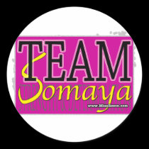 TEAM Pink stickers