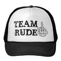 TEAM RUDE TRUCKER HAT
