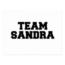 TEAM SANDRA POSTCARD