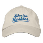 Team Siberian Husky embroidered hats