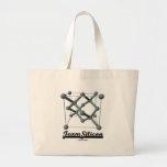 Team Silicon (Silicon Unit Cell Structure) Tote Bag