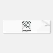 Team Silicon (Silicon Unit Cell Structure) Bumper Stickers