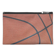 Team Spirit_Basketball texture look_Hoops Lovers Travel Accessory Bags