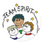 Team Spirit stickers