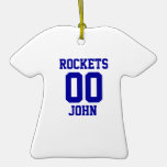 Team Sports Jersey Christmas Ornaments