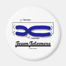 Team Telomere (Biology Humour) Magnets