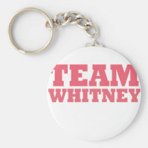 Team Whitney Keychain