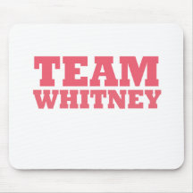 Team Whitney Mouse Pads
