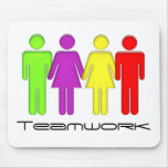 Team work coming together mousepads