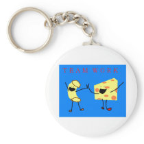 Team Work Keychain