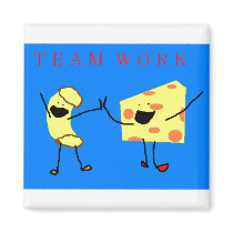 Team Work Magnet