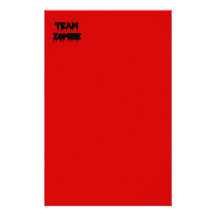 Team Zombie Stationery