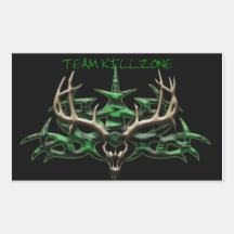 teamkillzone rectangle decal rectangle sticker