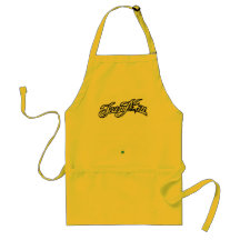TeamMom Black Logo Apron