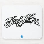 TeamMom Black Logo Mousepads