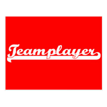 Teamplayer Postcard