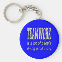 Teamwork Keychain