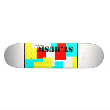 Teapot ''STREET MUSIC'' 80's Custom Skateboard
