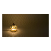 TeapotCandleH071709 Custom Photo Card