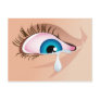 Tearful Eye Postcard