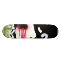 Tears in vain custom skateboard