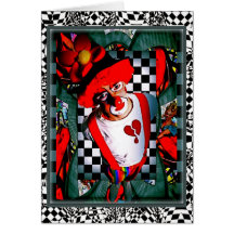 Tears Of A Clown Greeting Card