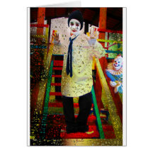 TEARS OF A CLOWN.jpg Greeting Card